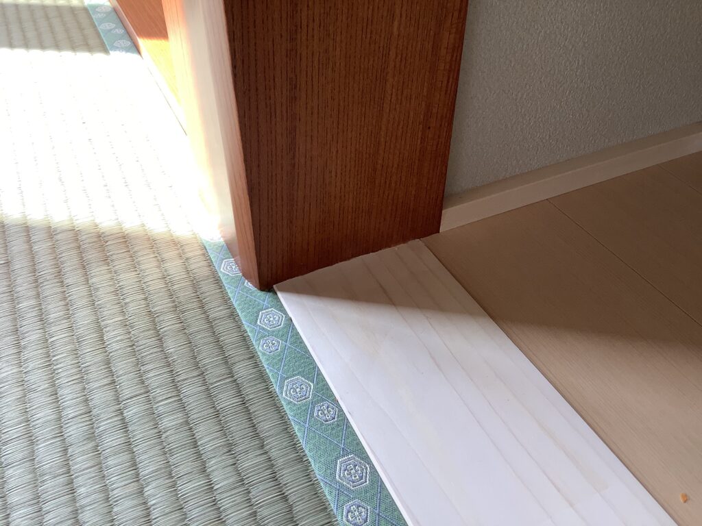 Floor pillar 1 after