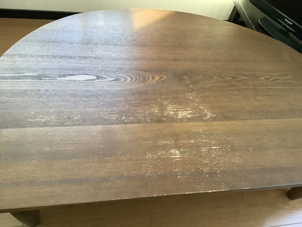 Table repair 1 before