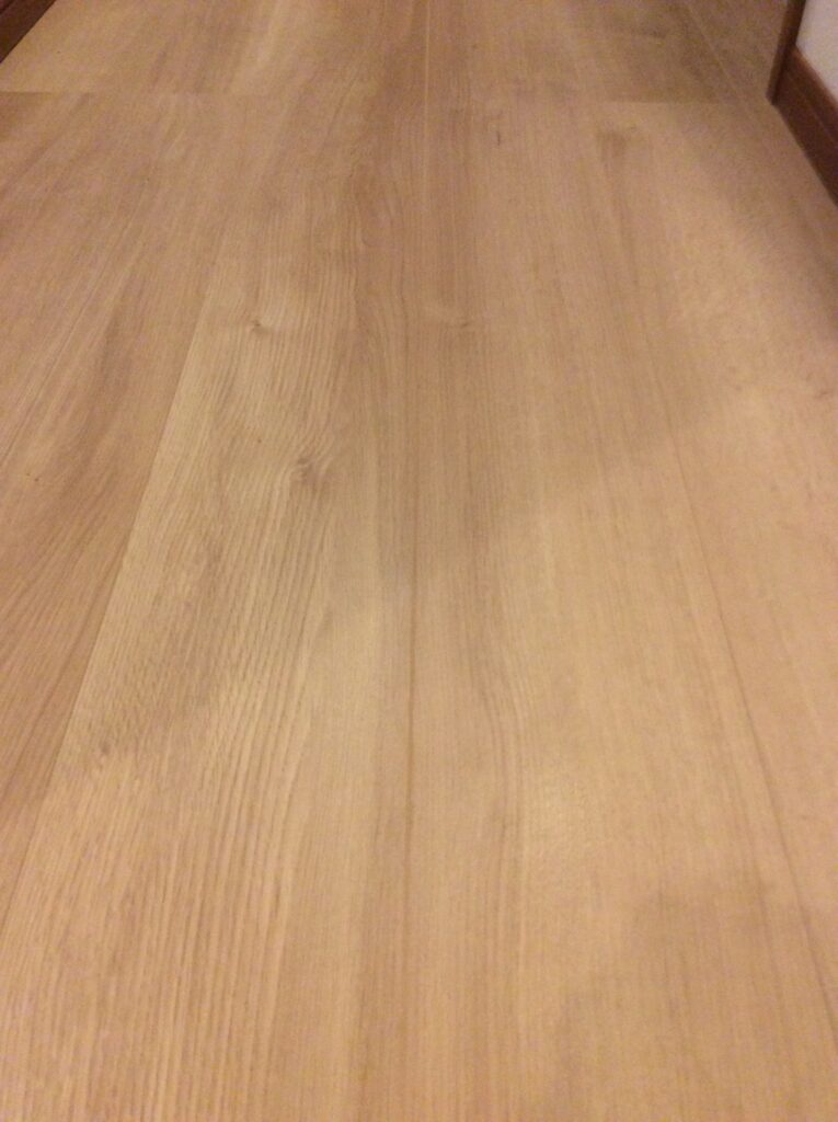 Floor screw 2 after