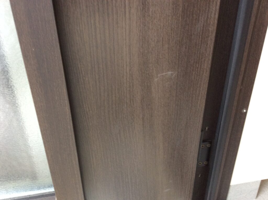 Entrance door 4 before